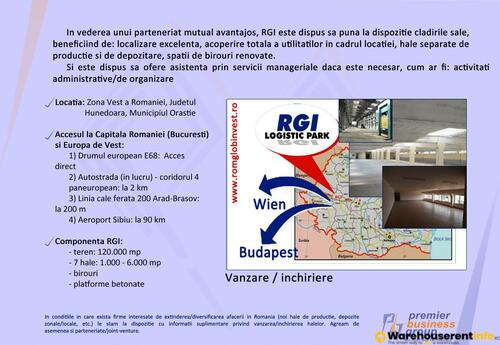 Warehouses to let in RGI Logistic Park