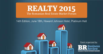 Business Review organizes Realty 2015, the Romanian Real Estate Market Forum, on June 18