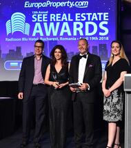 CTP wins ‘Industrial project of the year’ and ‘Warehouse Developer of the Year’ at Europa Property SEE Real Estate Awards 2018