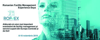 Everything about workplace, property and facility management - ROFMEX 2018, the most important event of its kind in Central and Eastern Europe