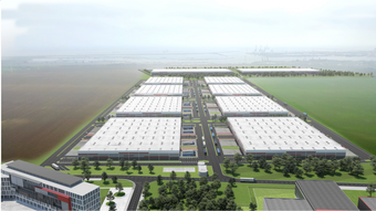 CONSTANTA BUSINESS PARK, close to the delivery of the first logistics unit