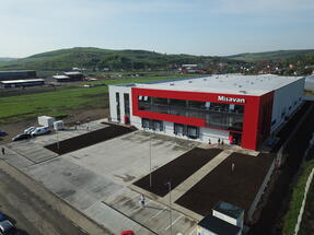 Misavan has completed the last stage of the logistics warehouse in Miroslava