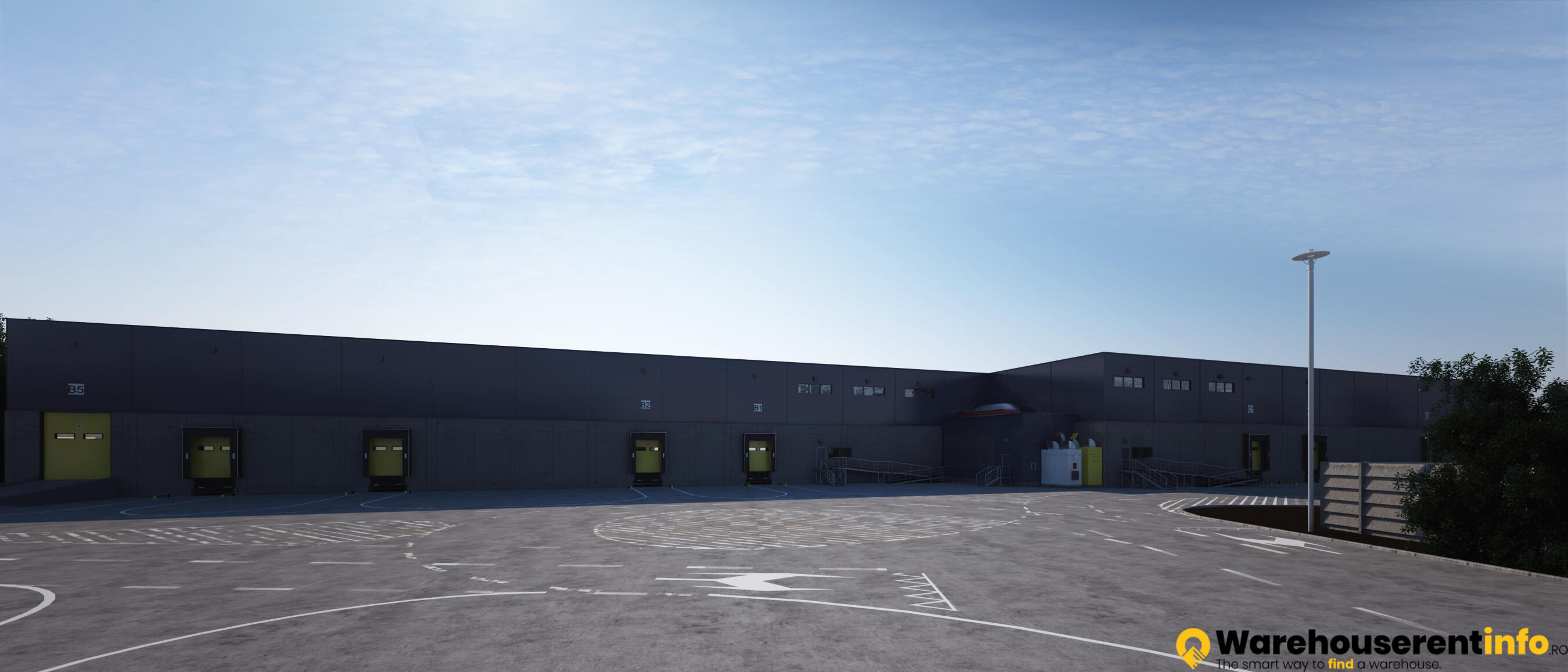 Warehouse For Rent In Pl Distribution Center 014146 Bucharest Popesti Leordeni
