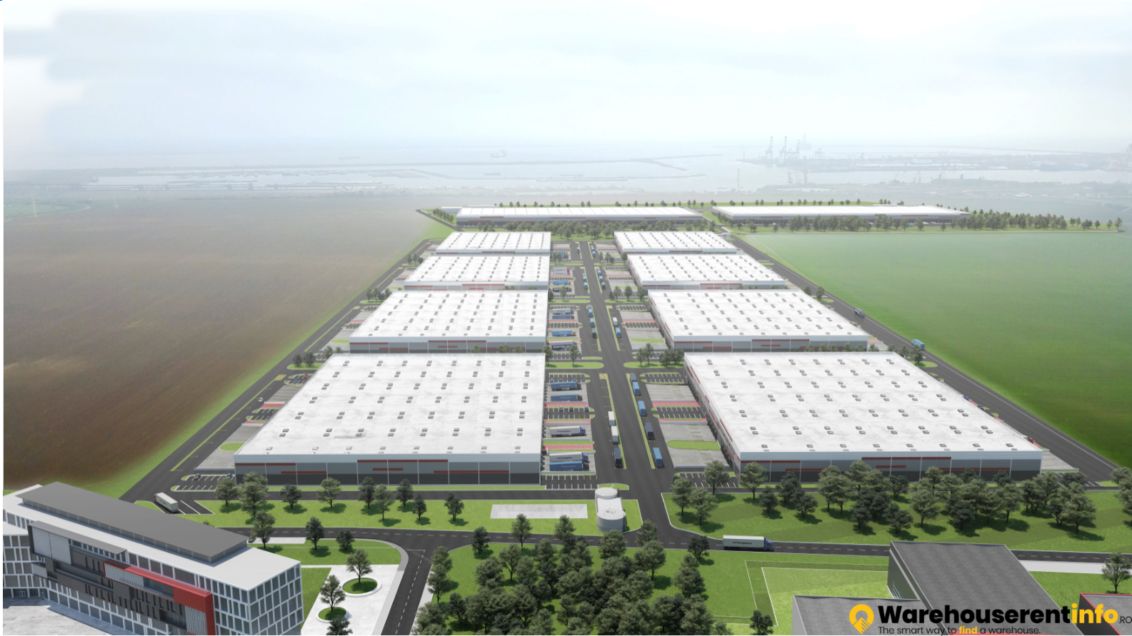 Constanta Business Park Close To The Delivery Of The First Logistics Unit