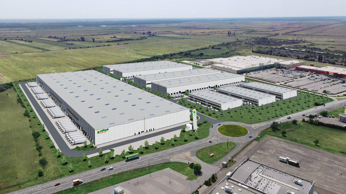 CTP continues to invest in the western part of Romania and starts construction of the third park in Arad CTP continues to invest in the western part of Romania and starts construction of the third park in Arad