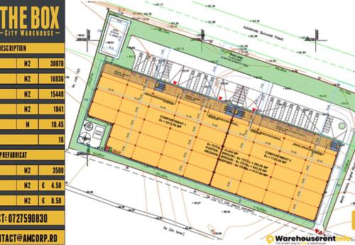 Warehouses to let in CENTRAL PLAZA CIOROGIRLA