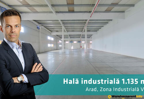 Warehouses to let in HALA INDUSTRIALĂ 1.135 MP