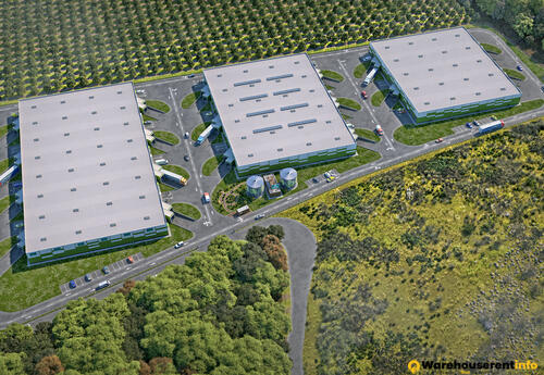 Warehouses to let in CATTED Business Park Stefanesti