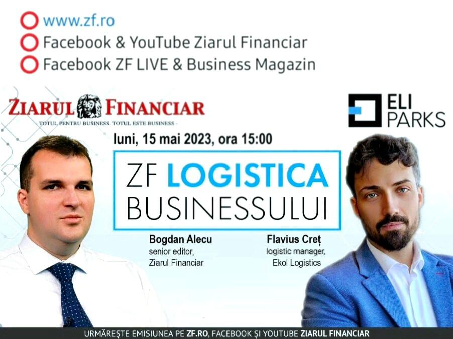 ZF Business logistics. Flavius Creţ, Ekol International Logistics: Customers are more and more attentive to CO2 emissions