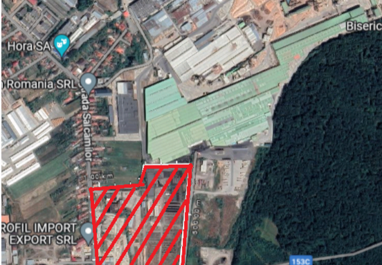 De vanzare spatiu industrial in REGHIN, Judetul Mures